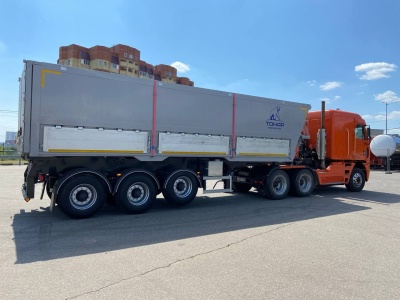 Полуприцеп Зерновоз Тонар SL3-41AG (9594) с задней и боковой разгрузкой