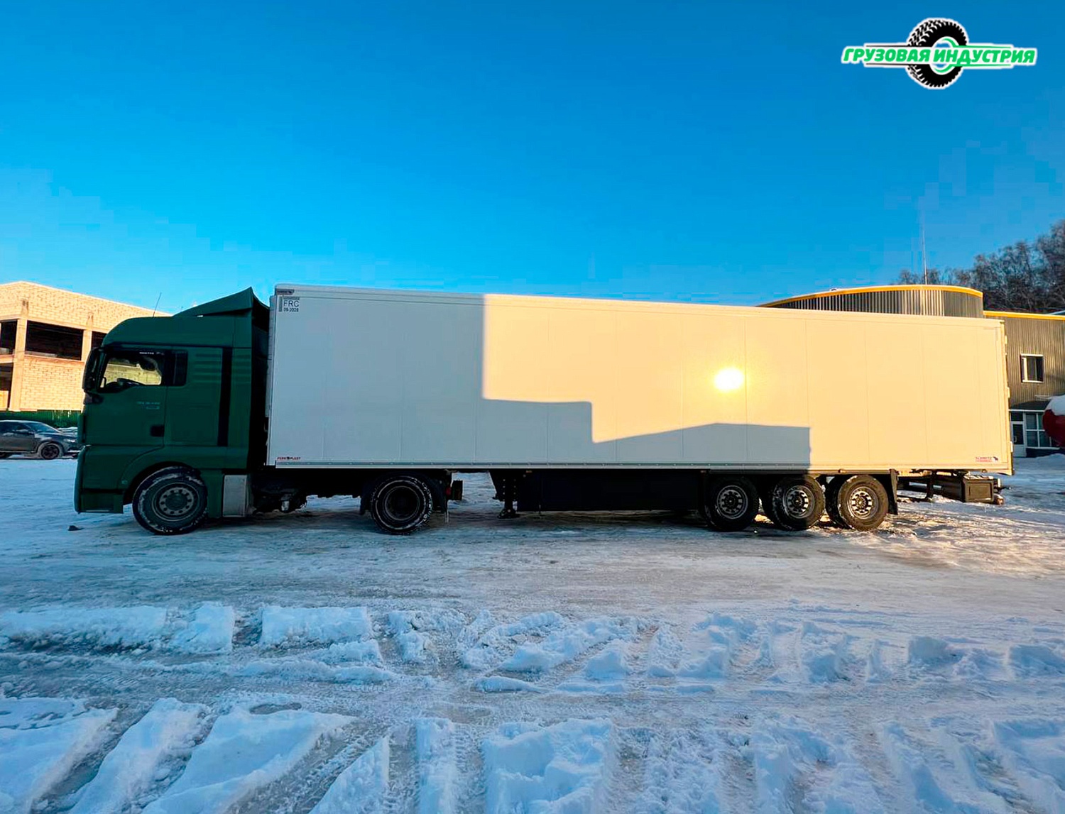 Отгрузка полуприцепа рефрижератора Schmitz Cargobull SKO 24/L - COOL V7 в г. Краснодар